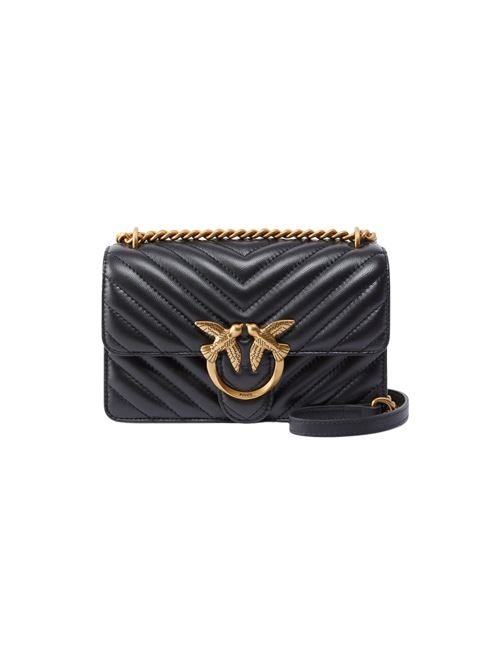 MINI LOVE BAG ONE CHEVRON PINKO | 100074 A0GKZ99Q